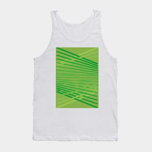 Green diagonals. Tank Top